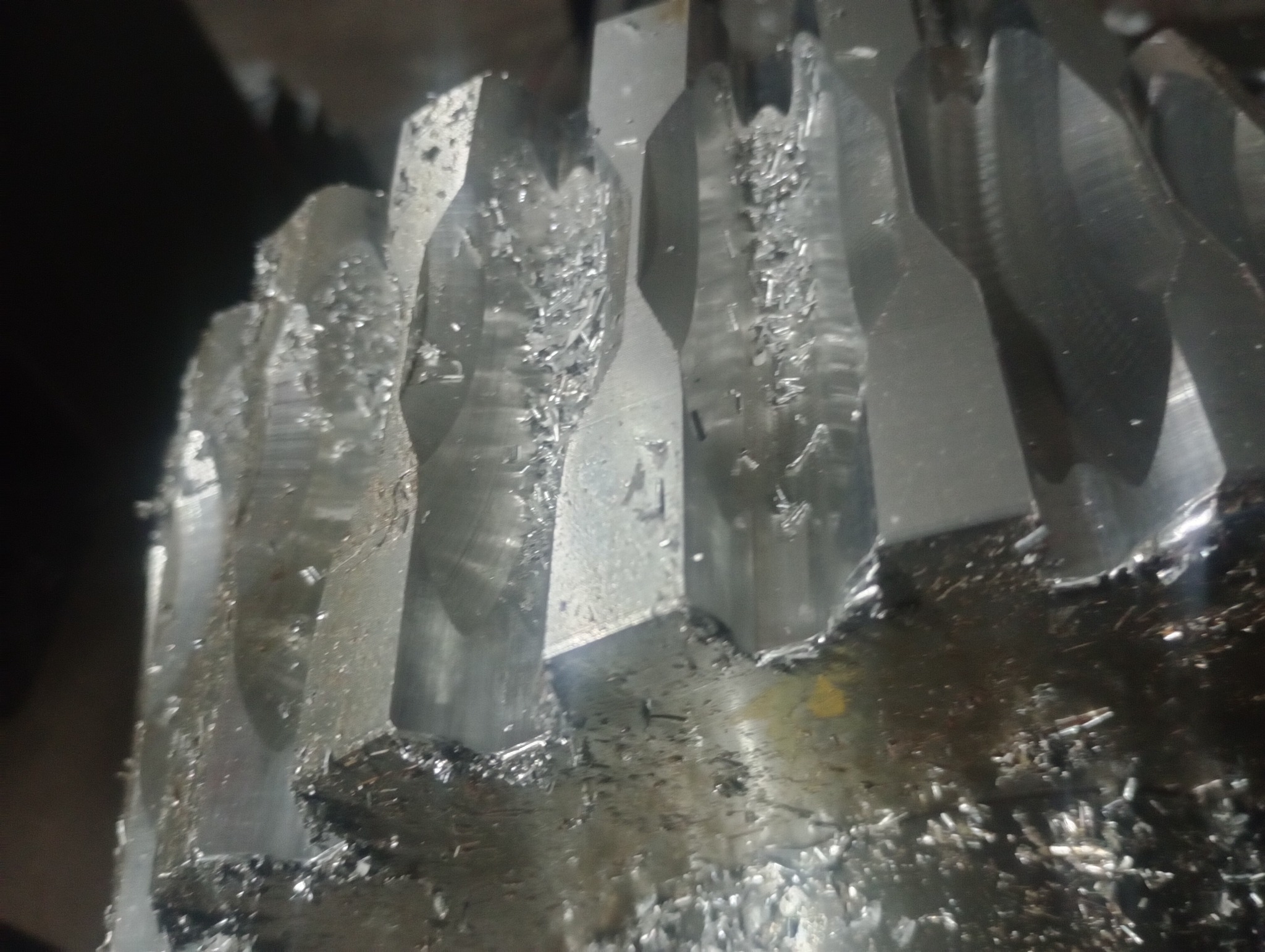 Proceso de fabricación de engrane de aluminio